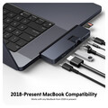 Sie sehen das Produktbild 09 von Hyper - HyperDrive DUO PRO 7-in-2 USB-C Hub, mitternachtsblau Hyper - HyperDrive DUO PRO 7-in-2 USB-C Hub, mitternachtsblau