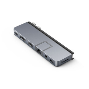 Hyper- HyperDrive DUO PRO 7-in-2 USB-C Hub, grau