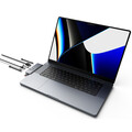 Sie sehen das Produktbild 03 von Hyper- HyperDrive DUO PRO 7-in-2 USB-C Hub, grau Hyper- HyperDrive DUO PRO 7-in-2 USB-C Hub, grau