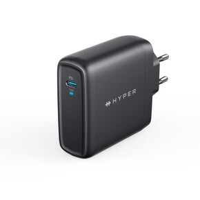 Hyper - HyperJuice 100W USB-C GaN Ladegerät (EU Stecker), schwarz BULK&amp;gt;