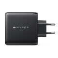 Hyper - HyperJuice 100W USB-C GaN Ladegerät (EU Stecker), schwarz BULK>