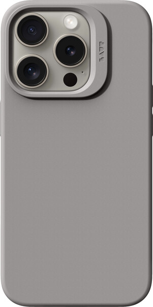 Sie sehen das Produktbild 01 von HUEX SLIM iPhone 15 Pro Max Case grau HUEX SLIM iPhone 15 Pro Max Case grau