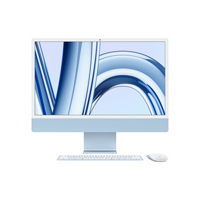 iMac 24&amp;quot; M3 8C CPU u. 8C GPU - BL/24 RET/1 TB SSD/16 GB/GER