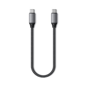 Satechi Type-C zu Type-C Kabel 25 cm, space grau