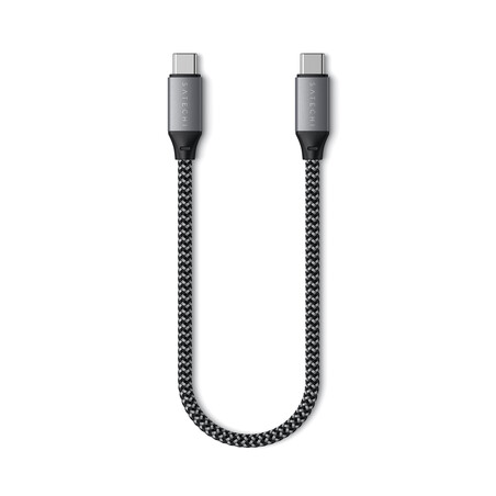 Satechi Type-C zu Type-C Kabel 25 cm, space grau