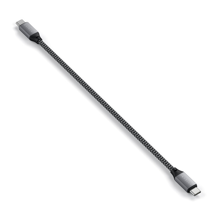 Satechi Type-C zu Type-C Kabel 25 cm, space grau