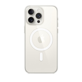 Sie sehen das Produkt Apple iPhone 15 Pro Max Clear Case mit MagSafe, transparent, Produktbild: 01 Apple iPhone 15 Pro Max Clear Case mit MagSafe, transparent
