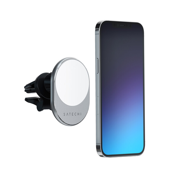 Sie sehen das Produktbild 04 von Satechi magnetisches kabelloses Autoladegerät, space grau Satechi magnetisches kabelloses Autoladegerät, space grau