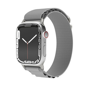 Sie sehen das Produkt Vonmählen Action Loop One für Apple Watch 38/40/41 mm, hellgrau, Produktbild: 01 Vonmählen Action Loop One für Apple Watch 38/40/41 mm, hellgrau