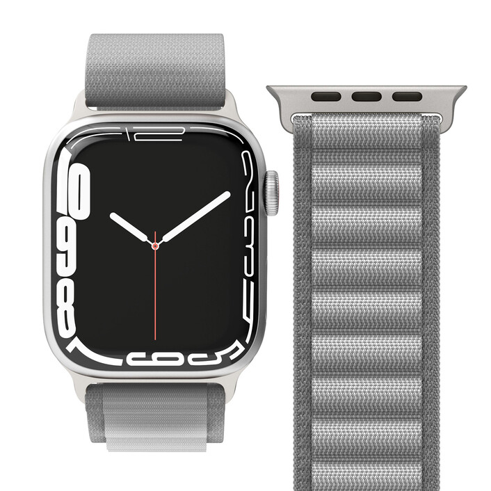 Vonmählen Action Loop One für Apple Watch 38/40/41 mm, hellgrau