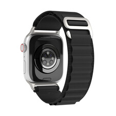 Sie sehen das Produktbild 05 von Vonmählen Action Loop One für Apple Watch 42/44/45/49 mm, schwarz Vonmählen Action Loop One für Apple Watch 42/44/45/49 mm, schwarz