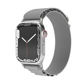 Vonmählen Action Loop One für Apple Watch 42/44/45/49 mm, hellgrau