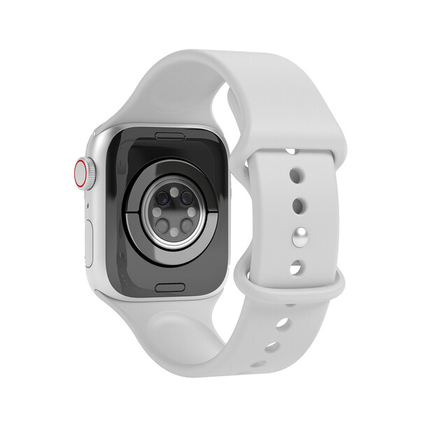Vonmählen Silikon Loop One für Apple Watch 38/40/41 mm, hellgrau