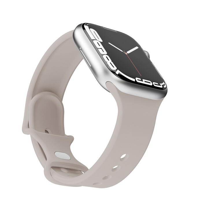 Vonmählen Silikon Loop One für Apple Watch 42/44/45/49 mm, beige