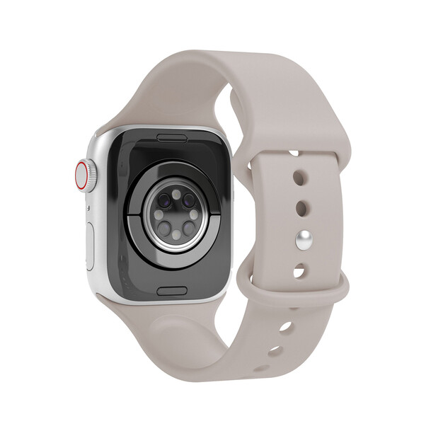 Sie sehen das Produktbild 05 von Vonmählen Silikon Loop One für Apple Watch 42/44/45/49 mm, beige Vonmählen Silikon Loop One für Apple Watch 42/44/45/49 mm, beige