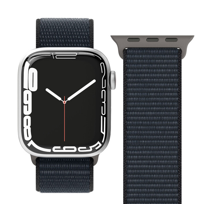 Vonmählen Sport Loop One für Apple Watch 38/40/41 mm, dunkelgrau