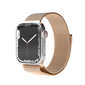 Sie sehen das Produkt Vonmählen Milanesearmband für Apple Watch 42/44/45/49 mm, rose gold, Produktbild: 01 Vonmählen Milanesearmband für Apple Watch 42/44/45/49 mm, rose gold
