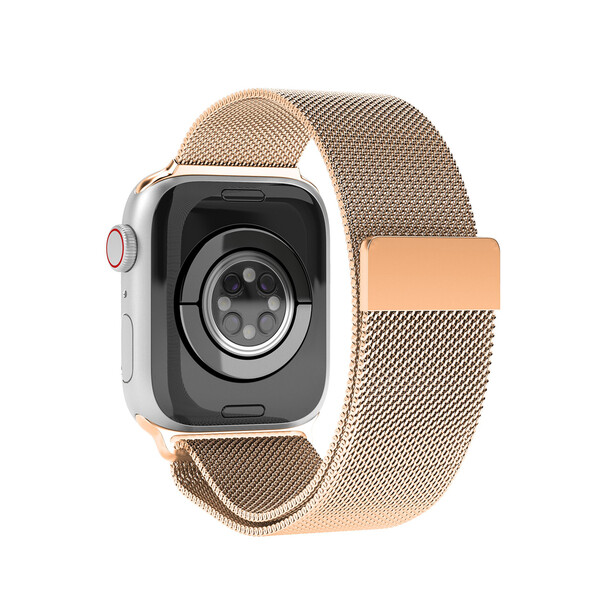 Sie sehen das Produktbild 05 von Vonmählen Milanesearmband für Apple Watch 42/44/45/49 mm, rose gold Vonmählen Milanesearmband für Apple Watch 42/44/45/49 mm, rose gold