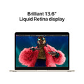 MacBook Air 13" M3 Chip 8-Core CPU und 8-Core GPU, 8GB, 256GB SSD, polarstern>