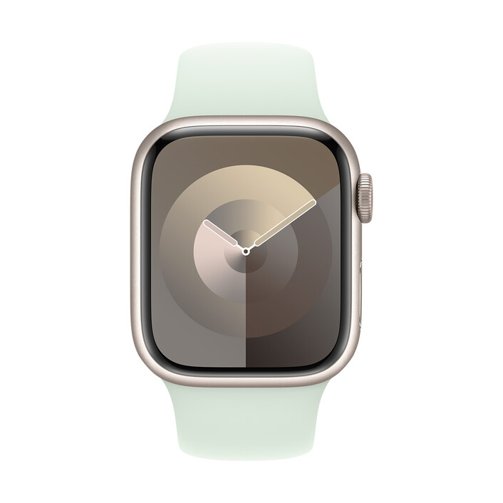 Apple Watch 41mm Sportarmband, grün, S/M>