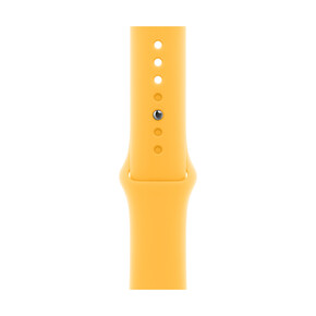 Apple Watch 45mm Sportarmband, gelb, S/M