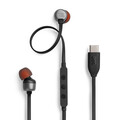 JBL TUNE310C, kabelgebundener USB-C In-Ear Kopfhörer, schwarz