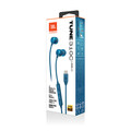JBL TUNE310C, kabelgebundener USB-C In-Ear Kopfhörer, blau