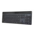 Targus EcoSmart Energieerfassende antimikrobielle Bluetooth Tastatur (DE), schwarz