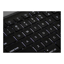 Targus EcoSmart Energieerfassende antimikrobielle Bluetooth Tastatur (DE), schwarz