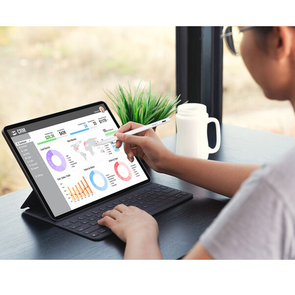 Targus Stylus iOS digitaler Stift mit AM-Beschichtung, weiß