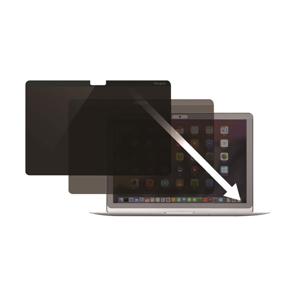 Targus magnetischer Blickschutz für 13&quot; MacBook Pro (2018-2021) &amp; 13&quot; MacBook Air (2018-2022), schwarz&gt;