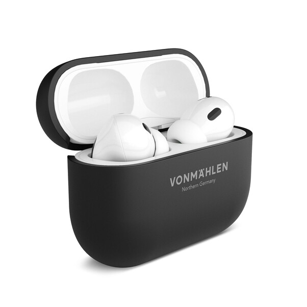 Vonmählen Thin Case for AirPods Pro 2nd gen., schwarz