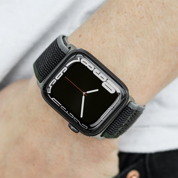 Vonmählen Trekking Loop für Apple Watch 42/44/45/49 mm, schwarz
