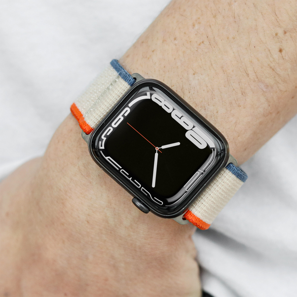 Vonmählen Trekking Loop für Apple Watch 42/44/45/49 mm, orange-beige