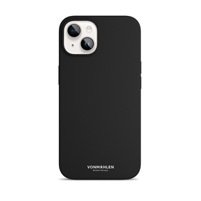 Sie sehen das Produkt Vonmählen Eco Silicone Case, iPhone 13, schwarz, Produktbild: 01 Vonmählen Eco Silicone Case, iPhone 13, schwarz