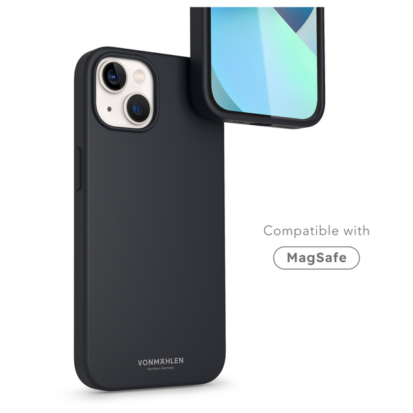 Vonmählen Eco Silicone Case. iPhone 13, blau