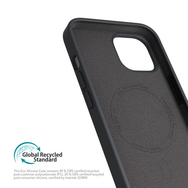 Vonmählen Eco Silicone Case. iPhone 13, blau