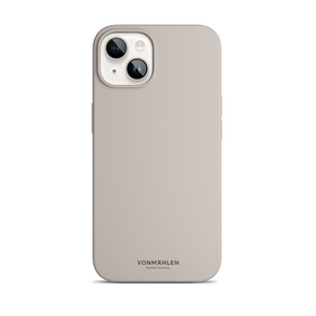 Sie sehen das Produkt Vonmählen Eco Silicone Case. iPhone 13, beige, Produktbild: 01 Vonmählen Eco Silicone Case. iPhone 13, beige