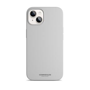 Sie sehen das Produkt Vonmählen Eco Silicone Case. iPhone 13, hellgrau, Produktbild: 01 Vonmählen Eco Silicone Case. iPhone 13, hellgrau