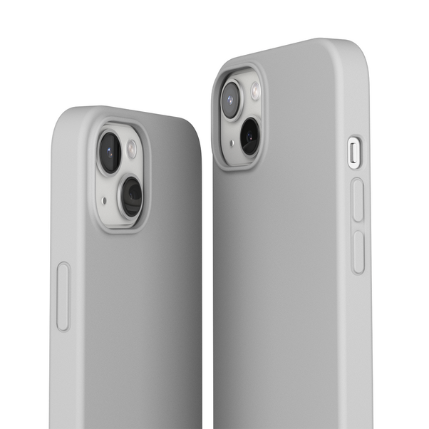 Vonmählen Eco Silicone Case. iPhone 13, hellgrau