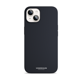Sie sehen das Produkt Vonmählen Eco Silicone Case, iPhone 14, blau, Produktbild: 01 Vonmählen Eco Silicone Case, iPhone 14, blau