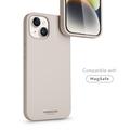 Vonmählen Eco Silicone Case, iPhone 14, beige