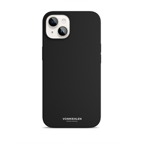 Sie sehen das Produkt Vonmählen Eco Silicone Case, iPhone 14 Plus, schwarz, Produktbild: 01 Vonmählen Eco Silicone Case, iPhone 14 Plus, schwarz