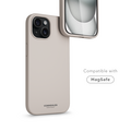 Vonmählen Eco Silicone Case. iPhone 15, beige