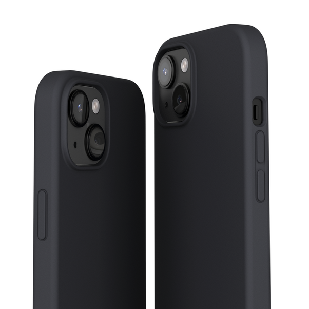 Vonmählen Eco Silicone Case. iPhone 15 Plus, blau