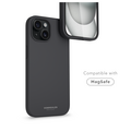 Vonmählen Eco Silicone Case. iPhone 15 Plus, blau