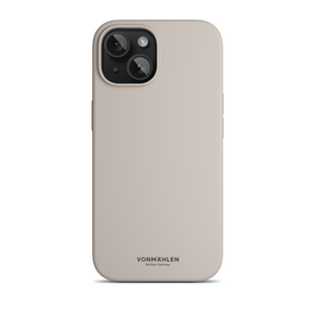 Vonmählen Eco Silicone Case. iPhone 15 Plus, beige