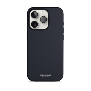Vonmählen Eco Silicone Case, iPhone 15 Pro, blau