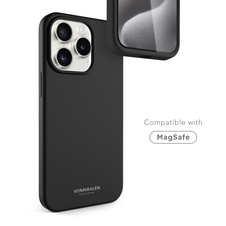 Vonmählen Eco Silicone Cas. iPhone 15 Pro Max, schwarz