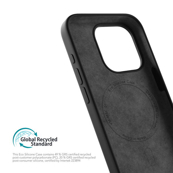Vonmählen Eco Silicone Cas. iPhone 15 Pro Max, schwarz